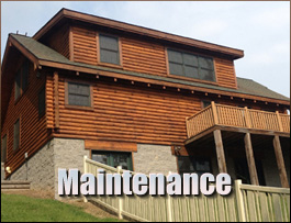  New Matamoras, Ohio Log Home Maintenance