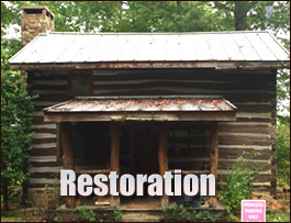 Historic Log Cabin Restoration  New Matamoras, Ohio